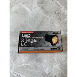 Buyers 8892410 1.5 in. Flush/Surface‎ Mount Amber LED Strobe Light NEW IN BOX